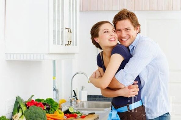 gelukkig getrouwd stel